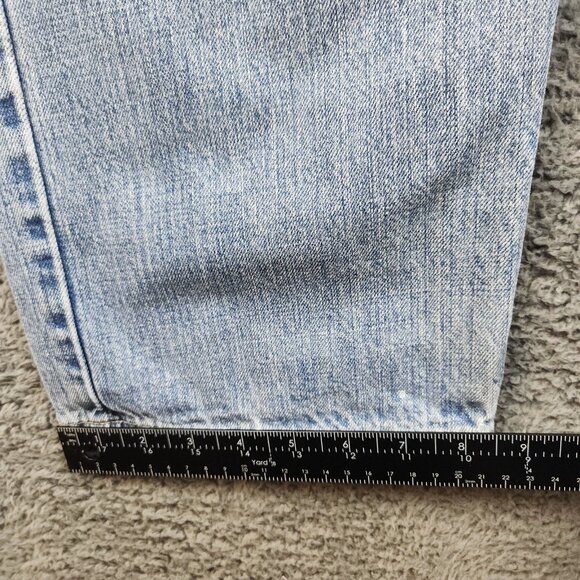 Levi's Jeans Men's 38x32 Blue Regular Fit Y2K Straight Leg Cowboy American Denim - Picture 9 of 10